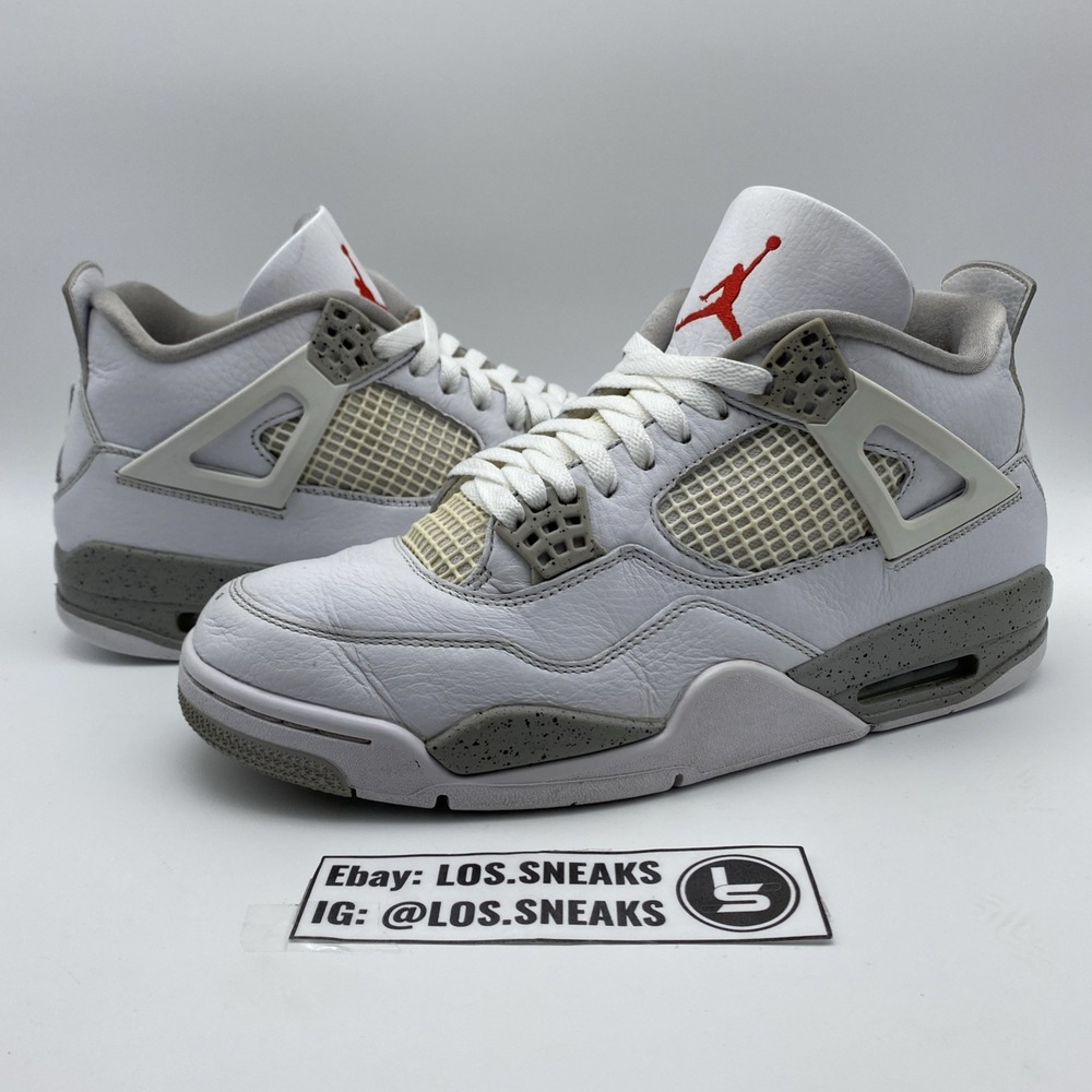 Size 10.5 - Jordan 4 Retro Mid White Oreo (CT8527-100)‎